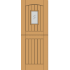Hardwood Stable Unglazed 1L Dowelled 78"x33"