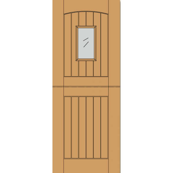 Hardwood Stable Unglazed 1L Dowelled 78"x33"