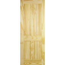 Clear Pine 4 Panel Door