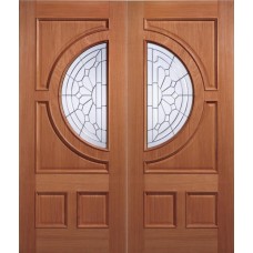 Empress Hardwood Ig Zinc Entrance Door 78X30