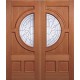 Empress Hardwood Ig Zinc Entrance Door 78X30