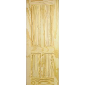 Clear Pine 4 Panel Fd30 78X33X44Mm