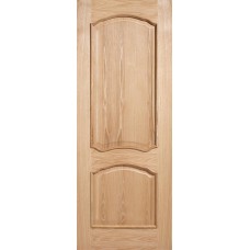 Oak Louis Raised Mouldings Fire Door