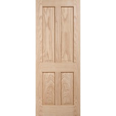 Oak Regency 4 Panel Fire Doore