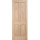 Oak Regency 4 Panel Fire Doore