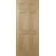 Oak Regency 6 Panel Fire Door