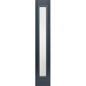 GRP Blk&Whi Sidelight Frosted 2032X356X44mm