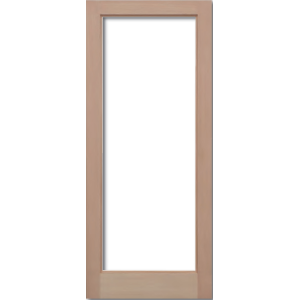 Hemlock Pattern 10 Unglazed Door 78