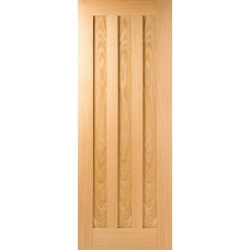 Oak Idaho 3 Panel Door