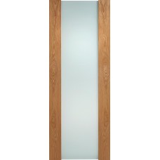 Oak Toronto Full Frosted Glazed Door