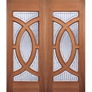 Majestic Hardwood Ig Zinc Entrance Doors 78X30