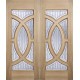 Majestic Oak Ig Zinc Entrance Doors 78X33