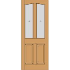 Richmond Square Top Dowel Hardwood External 80X32