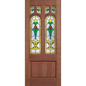 M&T Camden Tulip 6 Light Hardwood Ext 80X32