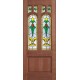 M&T Camden Tulip 6 Light Hardwood Ext 82X34