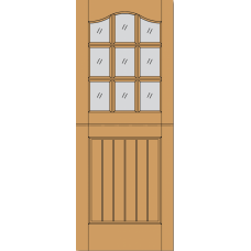 Stable 9 Light M&T Hardwood External 80X32X44Mm