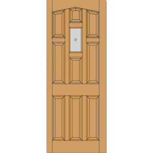 York M&T Hardwood External 78X33