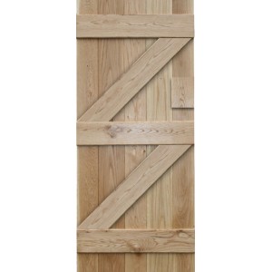 Oak Bracing(2)Lock Block(1) For Ledged Doors Solid