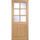 Oak 6 Light Cottage Style External 78X33X44Mm