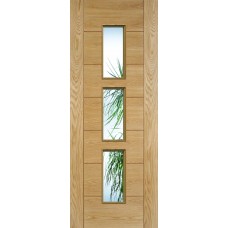 Oak Hampshire Glazed Pre-Finished Door