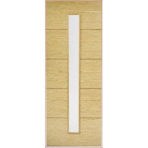 Oak Lille 1 Light Glazed 78