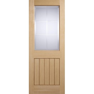 Oak Mexicano With Valencia Glass 78