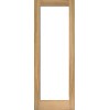 Oak Pattern 10 Clear Glazed door 2040 x 726mm