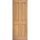 Oak Regency 4 Panel Raised Mouldings Door