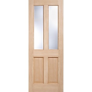 Oak Richmond Raised Moulding Glazed Door 78