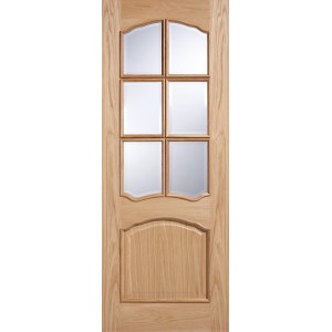 Oak Riviera Glazed Door 78
