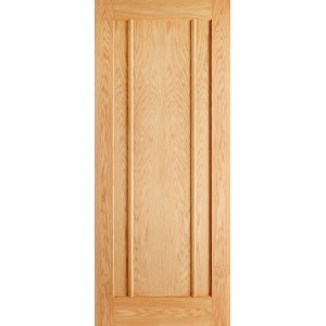 Oak Lincoln 3 Panel Pre-Finished Door 78
