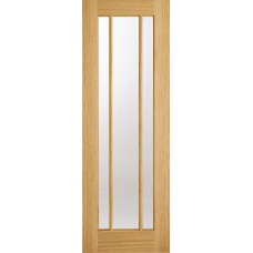Oak Lincoln Pre-finished 3 Light Glazed Door