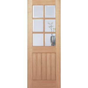 Oak Mexicano Glazed Internal Door 78