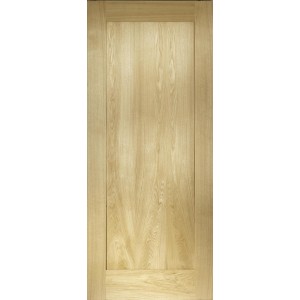 Oak Porto 1 Panel Pre-finished Door 78