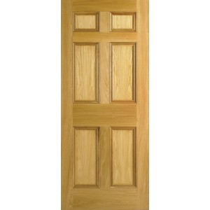 Oak 6 Panel Door 78