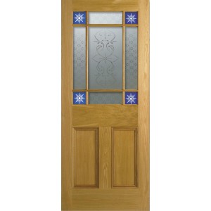 Piece Glass Pack For 27 Downham Blue Corners 9