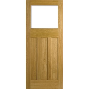 Oak DX 30's Style Unglazed Door 78