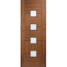 Walnut Quebec Glazed Door