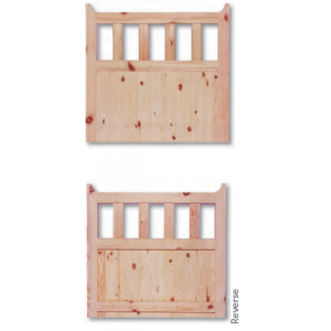 42 High & 36 Wide Redwood Garden Gate             