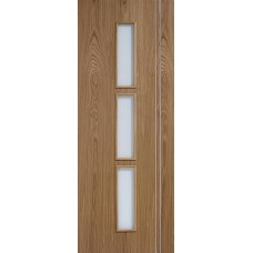 Oak Sierra Glazed Door