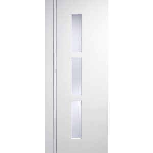 White Sierra Blanco Glazed Door 78