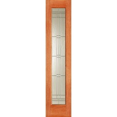 Hardwood Sidelight With Elegant Ig