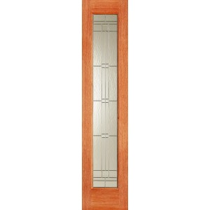 Hardwood Sidelight With Elegant Ig