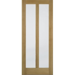 Oak Vermont 2 Light Clear Glazed Door 78