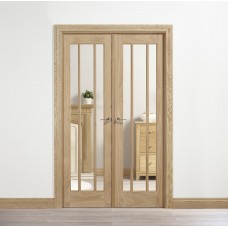 Lincoln Oak Room Divider 4'