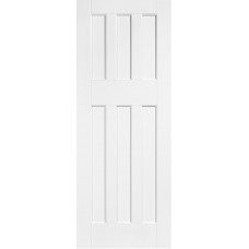 White Primed DX 60's Style Door
