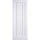 White Primed Lincoln 3 Panel Door