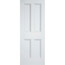 White Primed Nostalgia 4 Panel Door