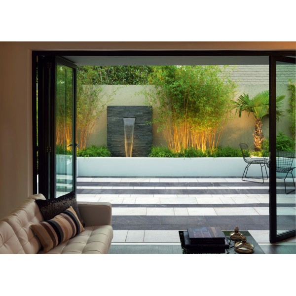 Equinox Paving Black Quartzite 4 Size Project Pack 12.96m2