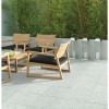 Opera Smooth Silver Grey 400x400x35mm Pk60